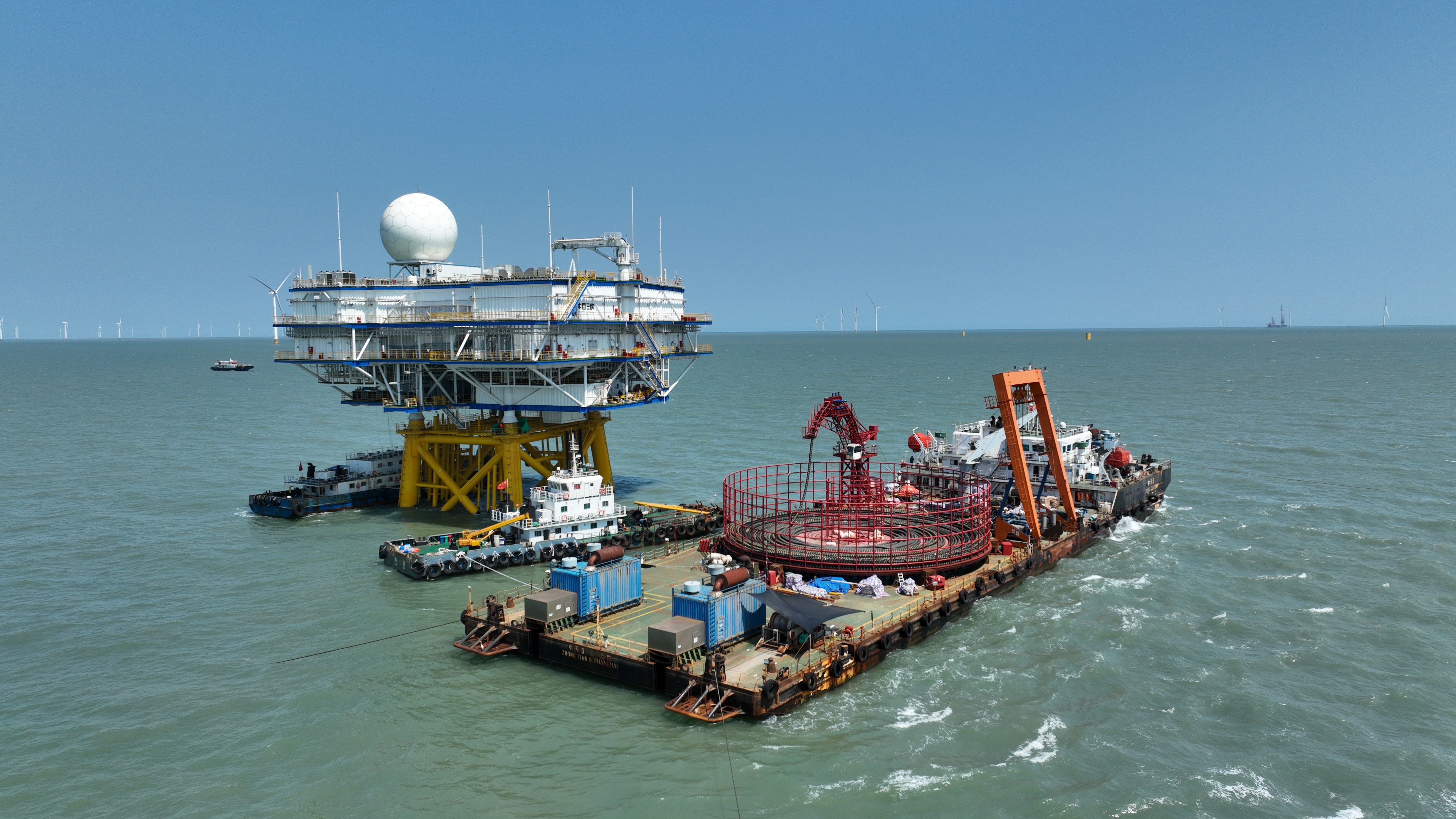 新里程！中天科技助力我国离岸距离最远海上风电项目全容量并网